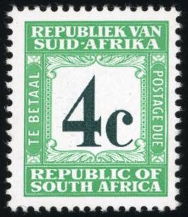 SOUTH AFRICA POSTAGE DUE 1967/71 - ... 