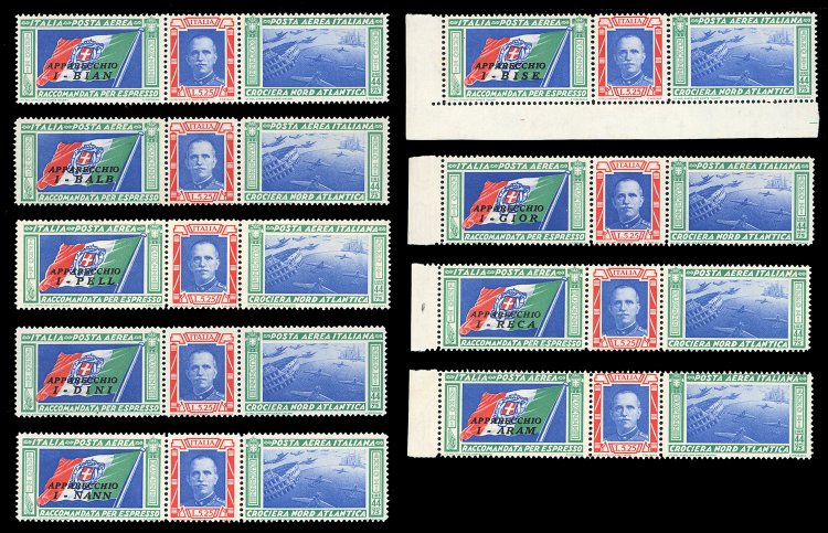 REGNO DITALIA POSTA AEREA 1933 - ... 