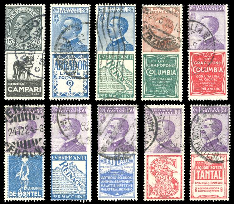 REGNO DITALIA PUBBLICITARI 1924 - ... 