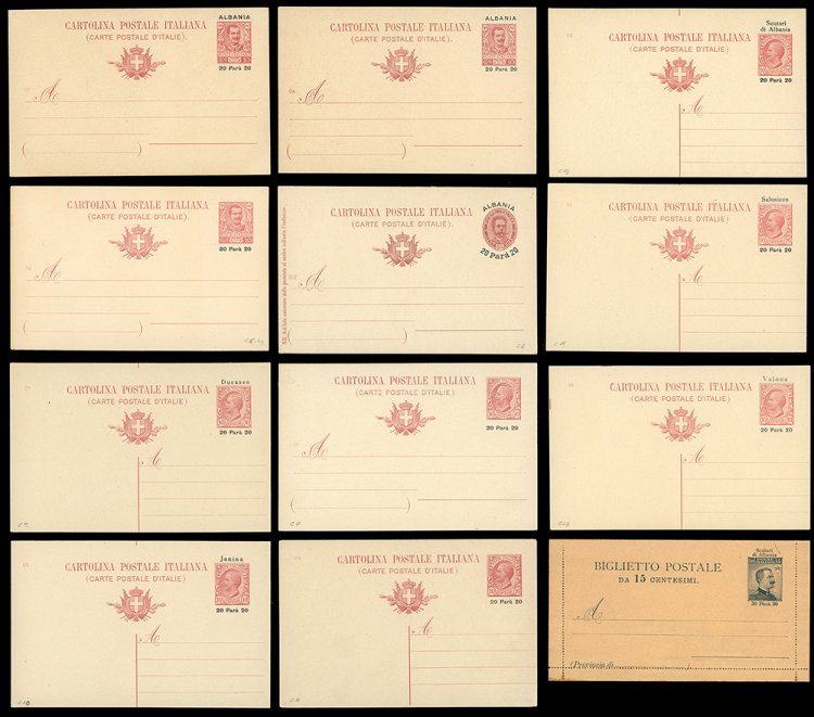 UFFICI POSTALI ALLESTERO INTERI ... 