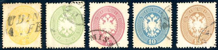 1863 - Quinta emissione, dent. 14, ... 