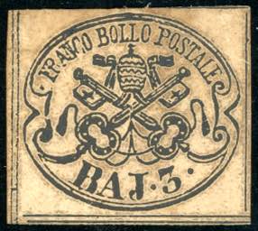 1858 - 3 baj cuoio chiaro (4Aca), ... 