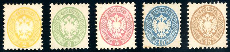 1864/65 - Quinta emissione, dent. ... 