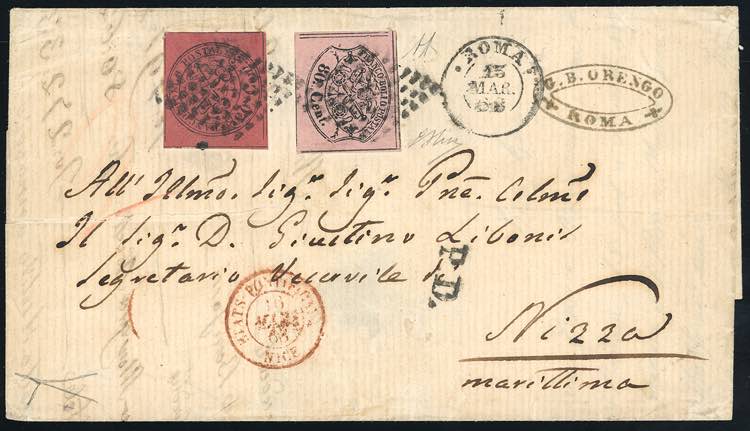 1868 - 80 cent. e 20 cent., non ... 