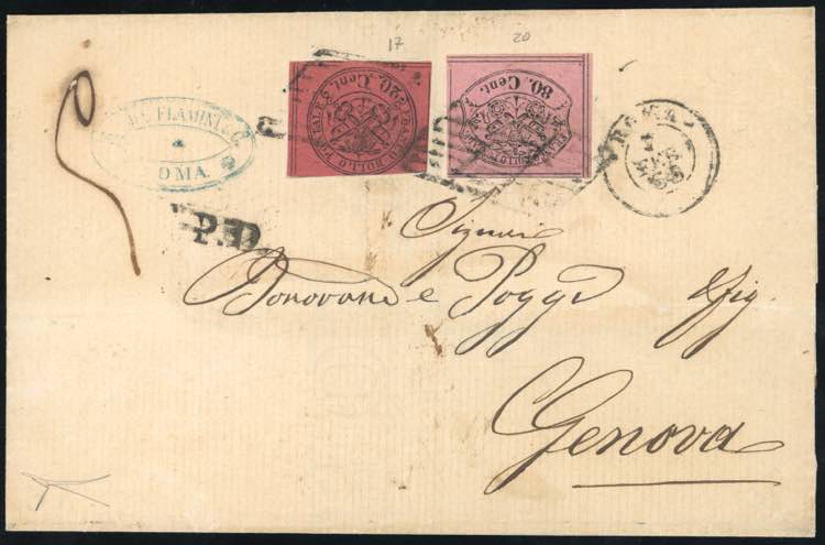 1968 - 80 cent. rosa lillaceo, ... 