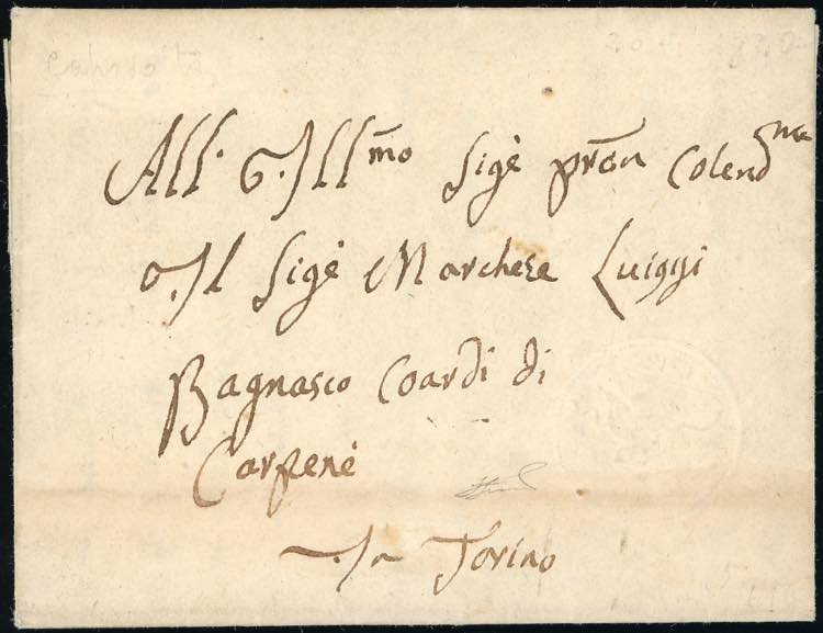 1820 - 15 cent. Cavallino, ... 