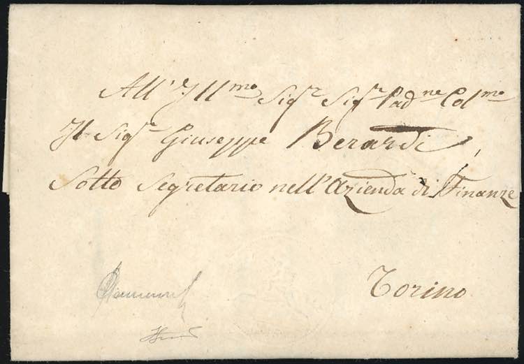 1820 ca - 15 cent. Cavallino, ... 