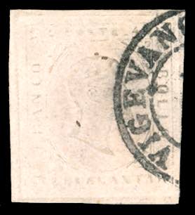 1853 - 40 cent. rosa chiaro (6), ... 