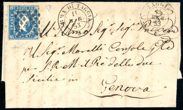 LIGURIA-ARMA DI TAGGIA, rombo + ... 