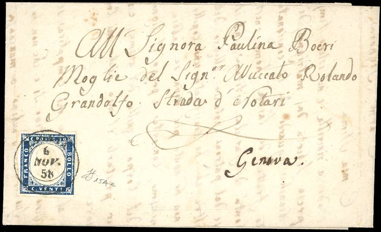 LIGURIA-TAGGIA, punti 5 - 20 cent. ... 