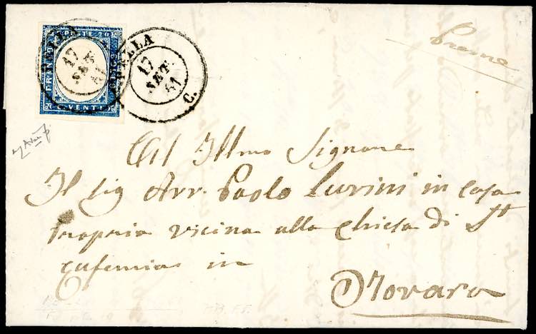 PIEMONTE-PELLA, d.c. ripetuto due ... 