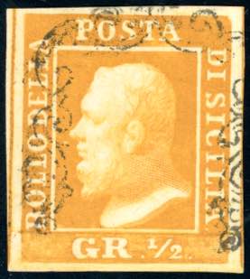 1859 - 1/2 grano arancio, I ... 