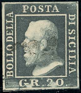 1859 - 20 grana grigio ardesia ... 