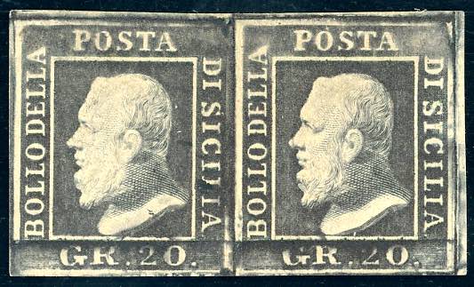 1859 - 20 grana violetto ardesia ... 