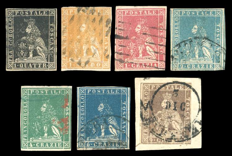 1857/59 - Seconda emissione, serie ... 