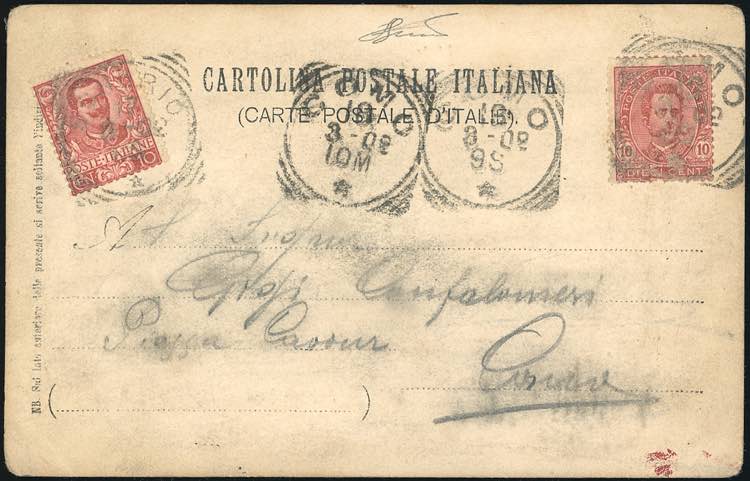 1902 - 10 cent. Umberto I (60), su ... 