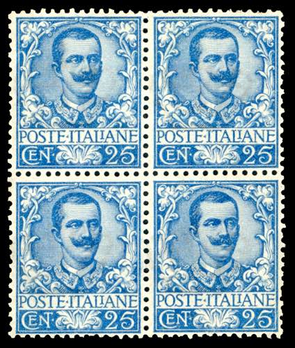 1901 - 25 cent. Floreale (73), ... 