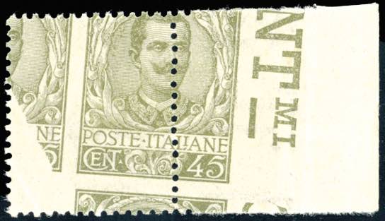 1901 - 45 cent. Floreale (75), ... 