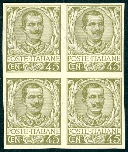 1901 - 45 cent. Floreale, non ... 