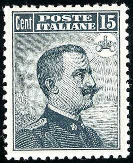 1909 - 15 cent. Michetti, II tipo ... 