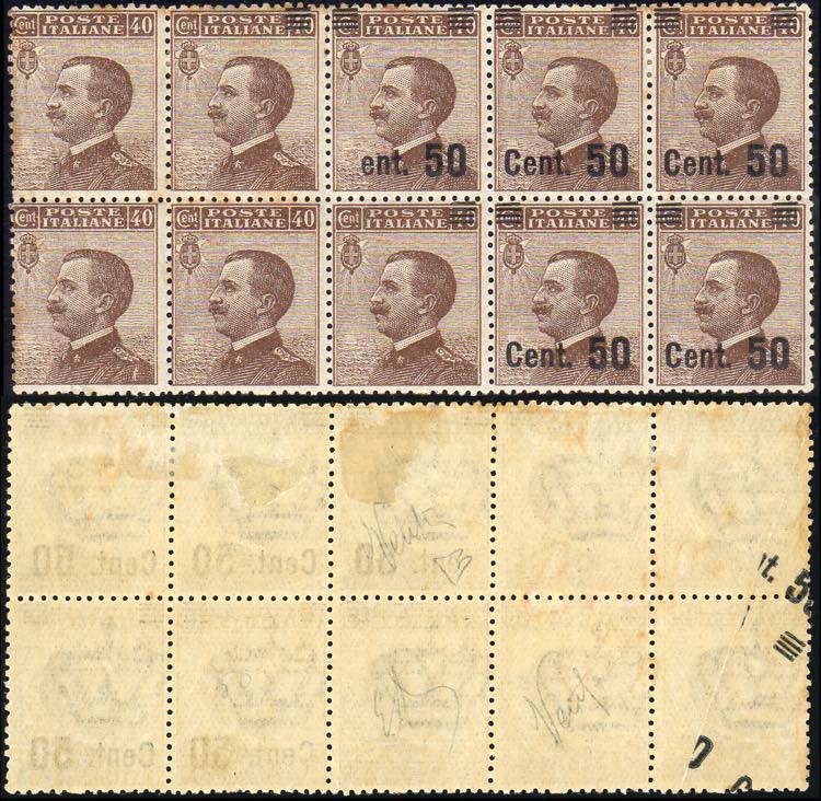 1923 - 50 su 40 cent. Michetti ... 