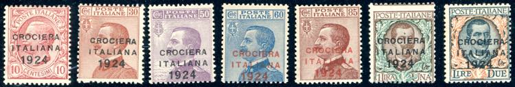 1924 - Crociera Italiana, serie ... 
