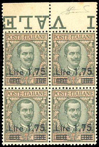 1925 - 1,75 lire su 10 lire ... 