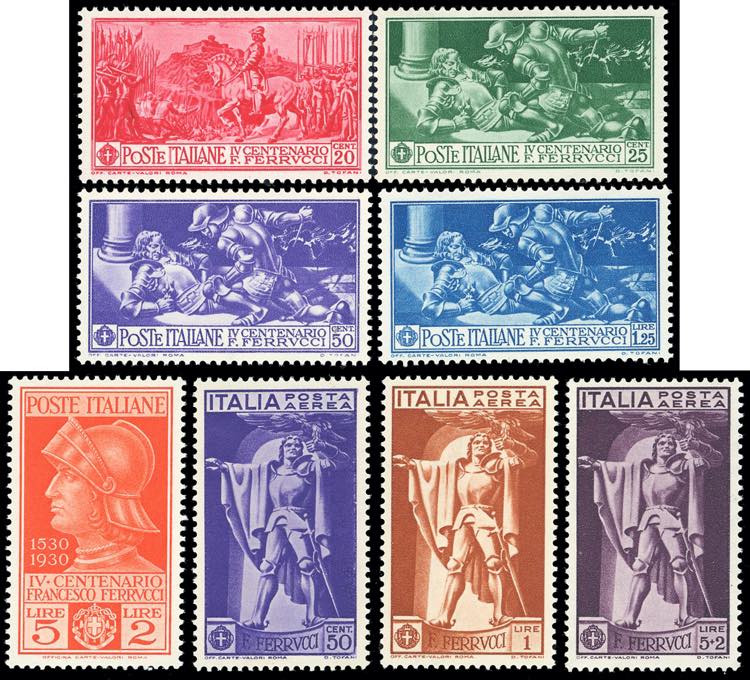 1930 - Ferrucci, serie completa ... 