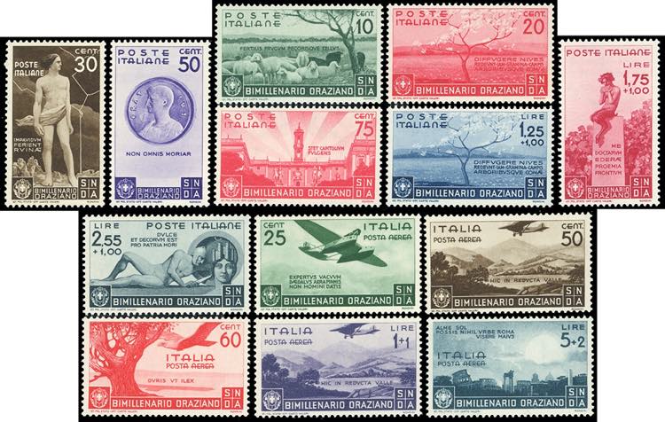 1936 - Orazio, serie completa ... 