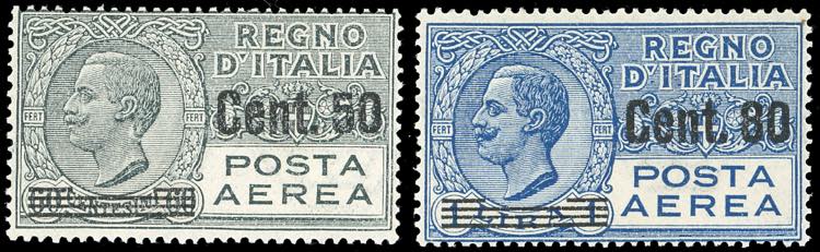 1927 - Soprastampati, serie ... 