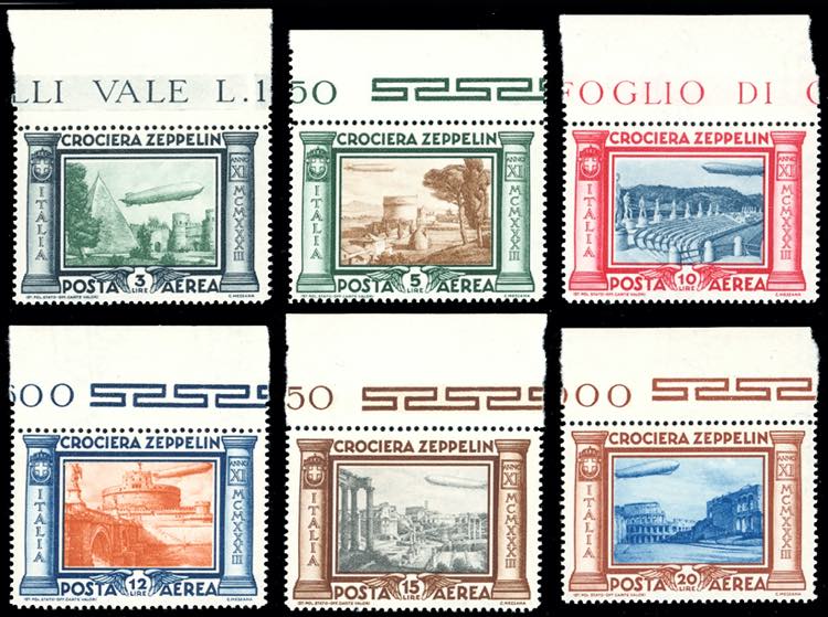 1933 - Zeppelin, serie completa ... 