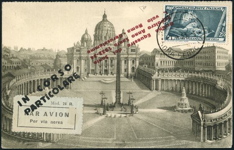 1933 - 2,55 lire Marcia su Roma ... 