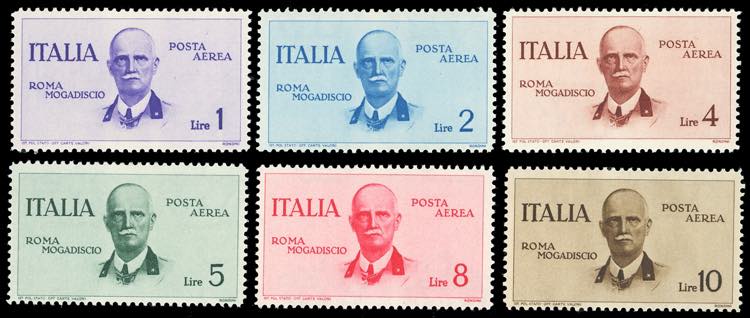 1934 - Volo Roma-Mogadiscio, serie ... 