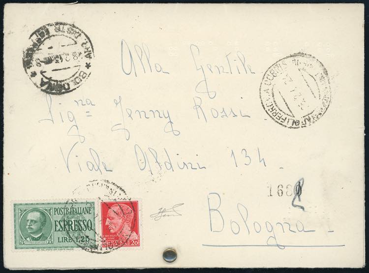 1943 - 1,25 lire espresso e 20 ... 