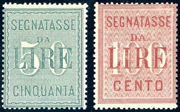1884 - 50 e 100 lire (15/16), ... 