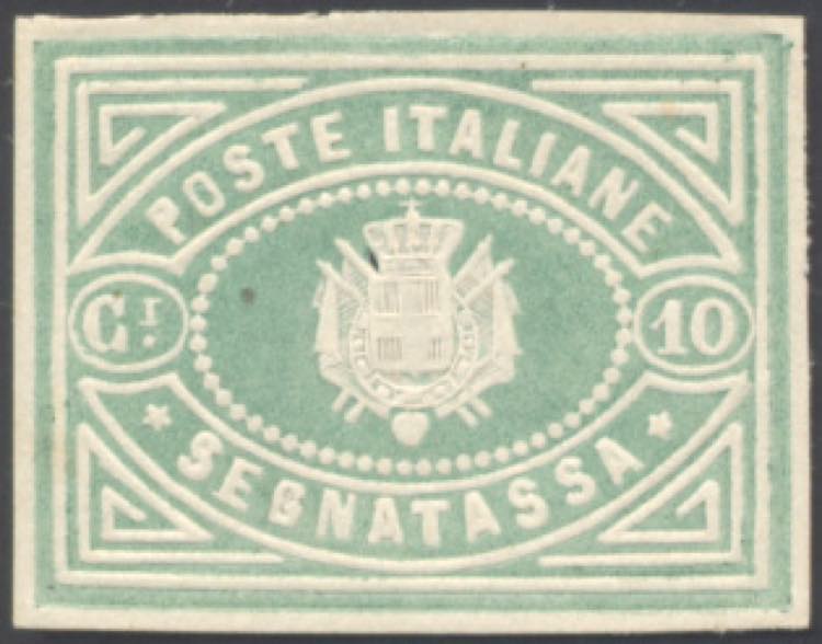 1864 - 10 cent. Saggio Re ... 
