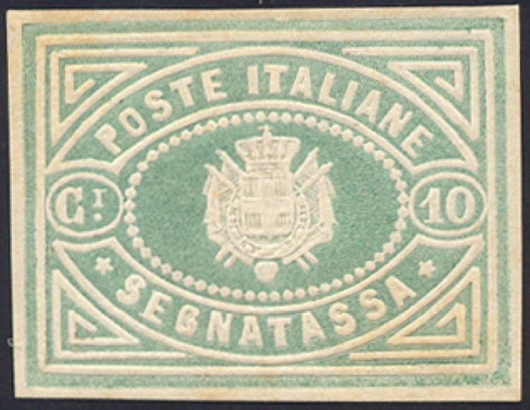 1864 - 10 cent. Saggio Re, ... 