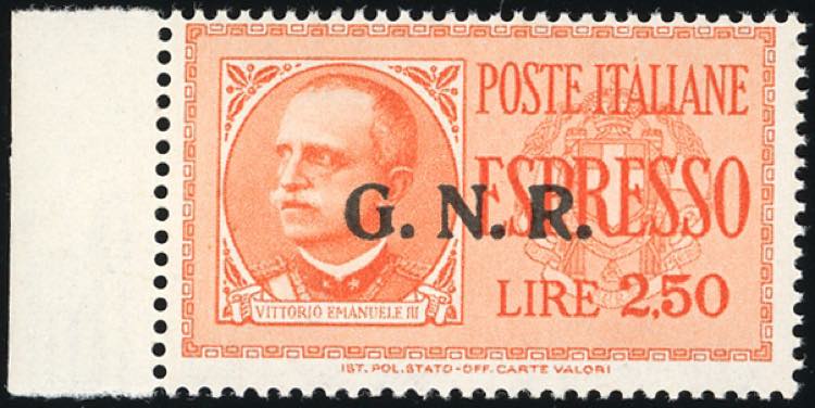 1944 - 2,50 lire soprastampato ... 