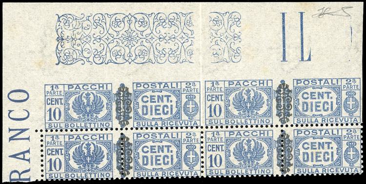 1945 - 10 cent. soprastampato, ... 