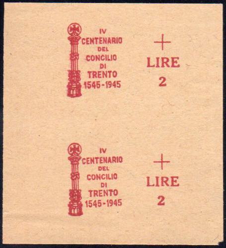 1945 - IV centenario del Concilio ... 