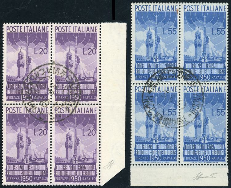 1950 - 20 lire e 55 lire ... 