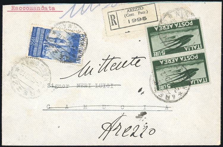 1950 - 55 lire Radiodiffusione, 5 ... 