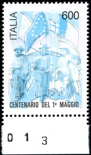 1990 - 600 lire I maggio (1933), ... 