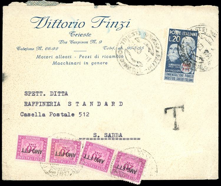 SEGNATASSE 1950 - 20 lire, ... 