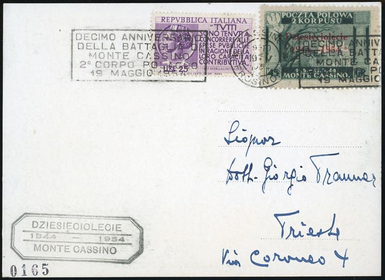 GOV. POLACCO DI LONDRA 1954 - 4 g. ... 