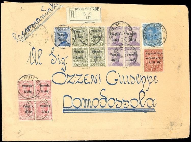 VENEZIA GIULIA 1919 - 10 cent., ... 