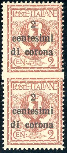 TRENTO E TRIESTE 1919 - 2 cent. su ... 