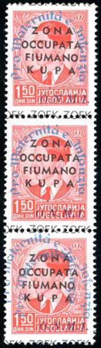 ZONA FIUMANO KUPA 1942 - 1,50 d. ... 
