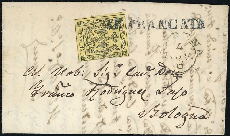 AFFRANCATA di Bologna, punti 11 - ... 