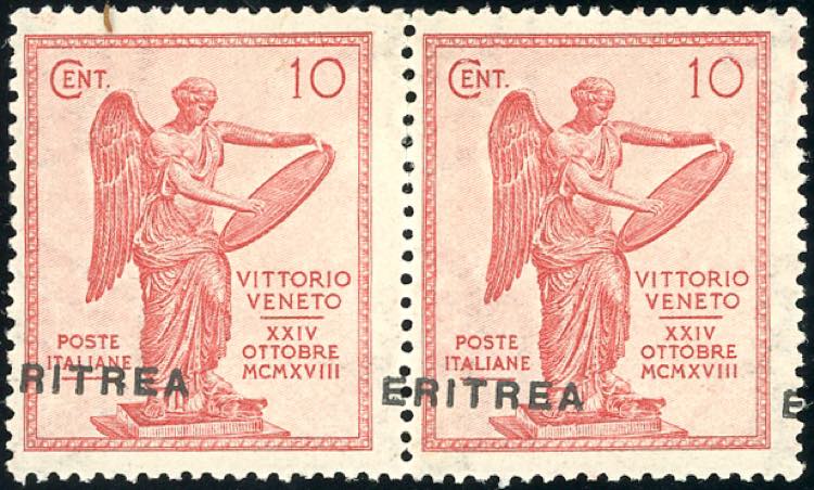 1922 - 10 cent. Vittoria, ... 